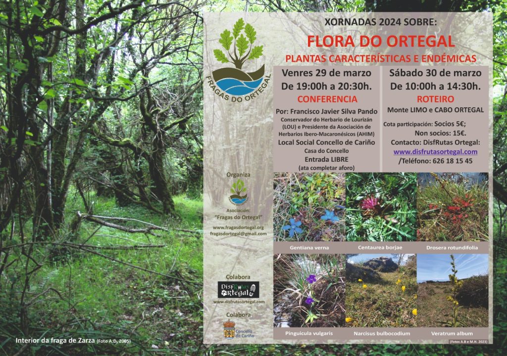Flora do Ortegal - Plantas Características e endémicas