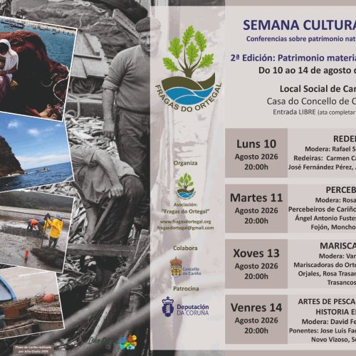 Semana Cultural – do 10 ao 14 de Agosto de 2026